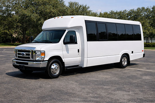 18-passenger minibus available for charter in North Charleston, SC
