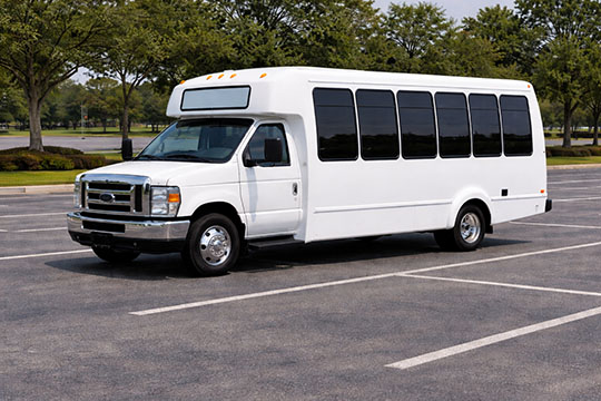 20-passenger minibus available for charter in North Charleston, SC